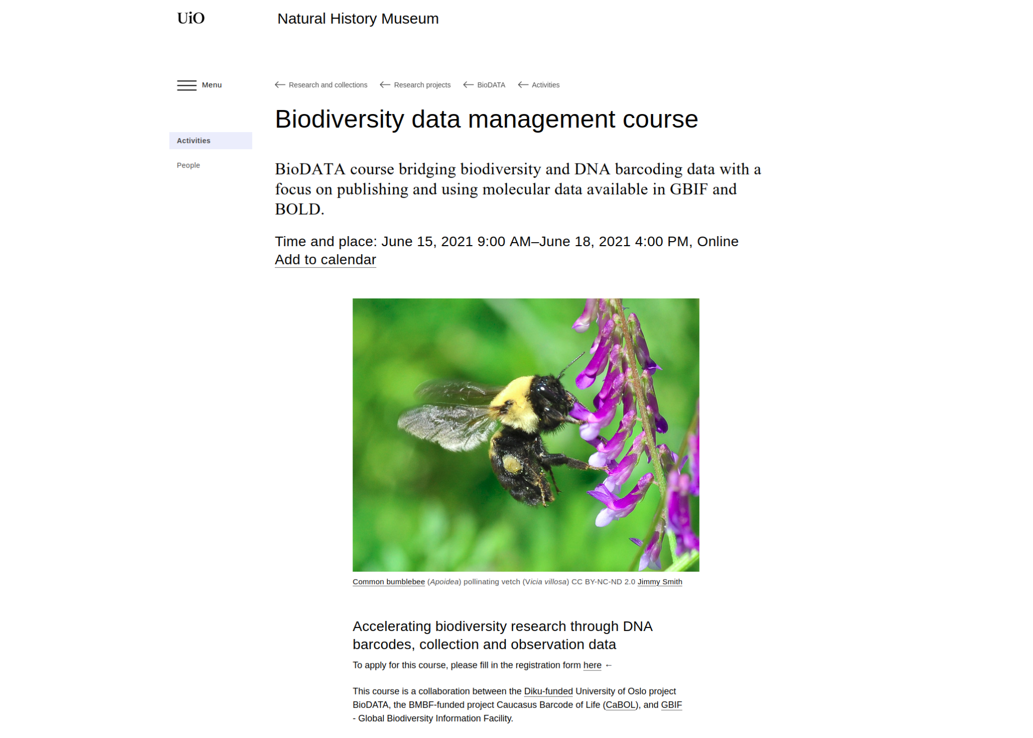 Du biology major requirements image